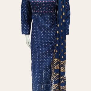 Rayon Embroidery Kurti , Pant and Dupatta Set